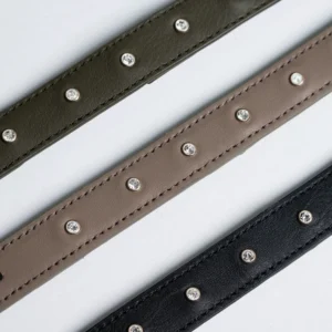 Glitzerndes Halsband – Schwarz – Bild 7