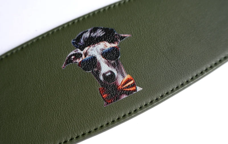 Collare Levriero Elvis – Verde Muschio - immagine 5